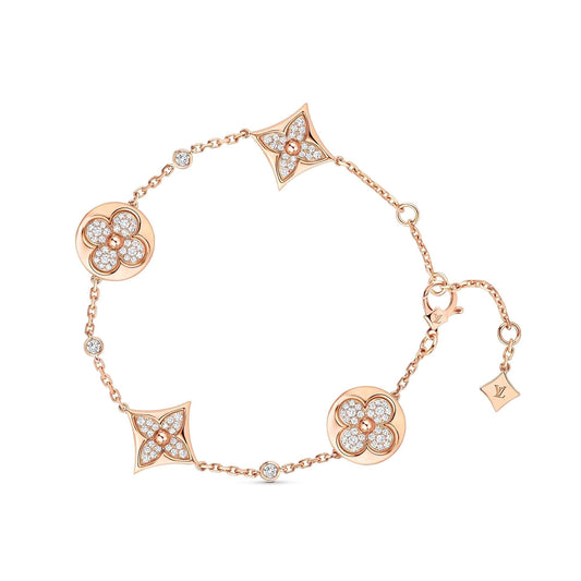[moco jewelrys]ARMREIF GOLD DIAMANT STERNE SONNEN 4 MOTIVE