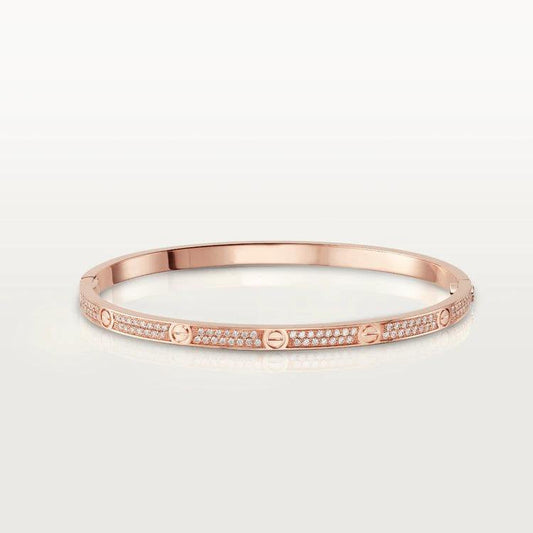 [moco jewelrys]LOVE ARMBAND 3.65MM DIAMANTENBESETZT