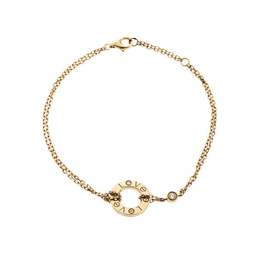 [moco jewelrys]LOVE ARMBAND 2 DIAMANTEN