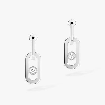 [ Moco ]So Move XL Diamond Pendant Earrings
