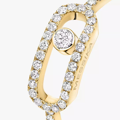 [ Moco ]Move Uno Diamond Ring in Gold
