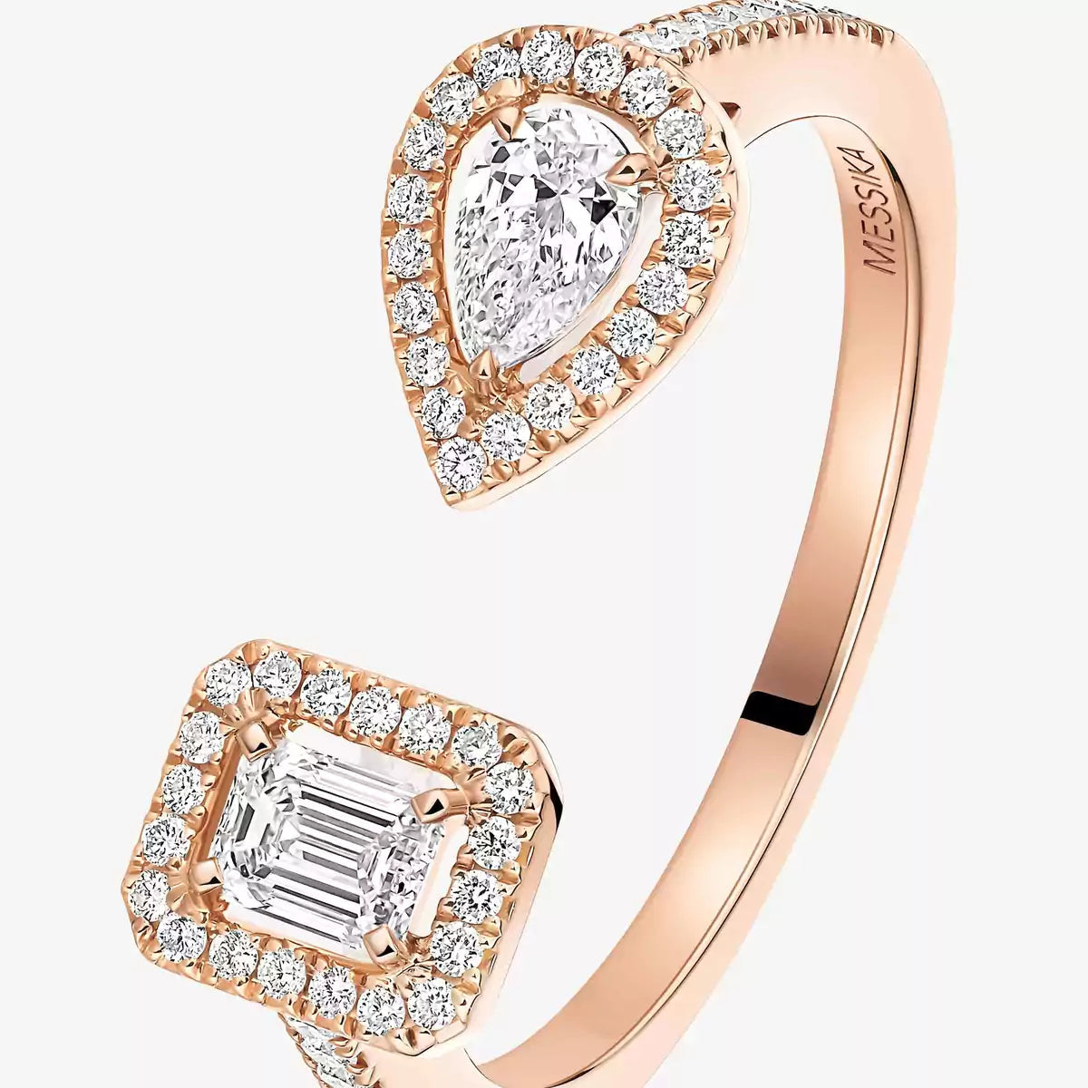 [ Moco ]My Twin Toi Gold Diamond Ring