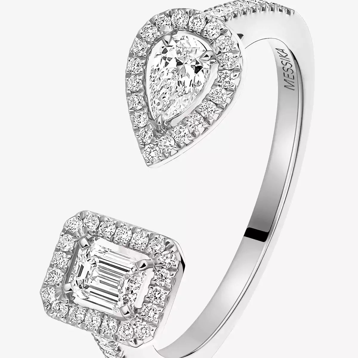 [ Moco ]My Twin Toi Gold Diamond Ring