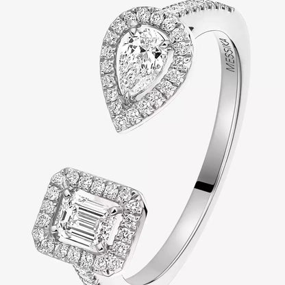 [ Moco ]My Twin Toi Gold Diamond Ring