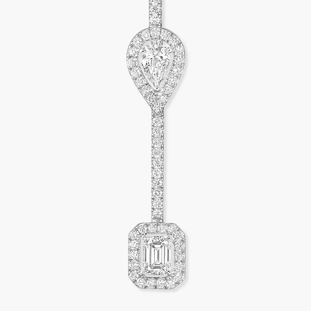 [ Moco ]Diamond Drop Earrings My Twin