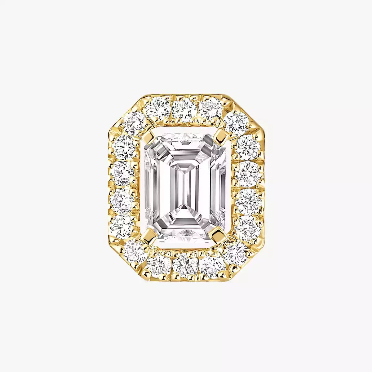 [ Moco ]Diamond Earrings 0,10ct My Twin 1+2