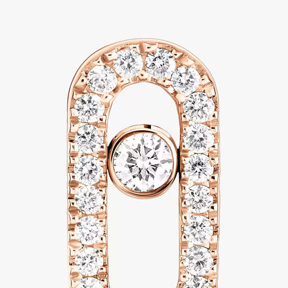 [ Moco ]Move Uno Diamond Earrings
