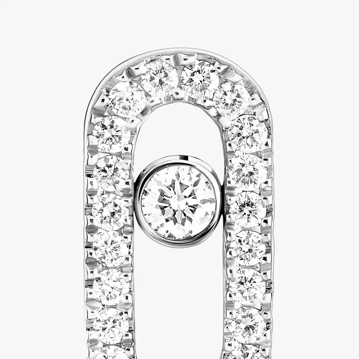 [ Moco ]Move Uno Diamond Earrings