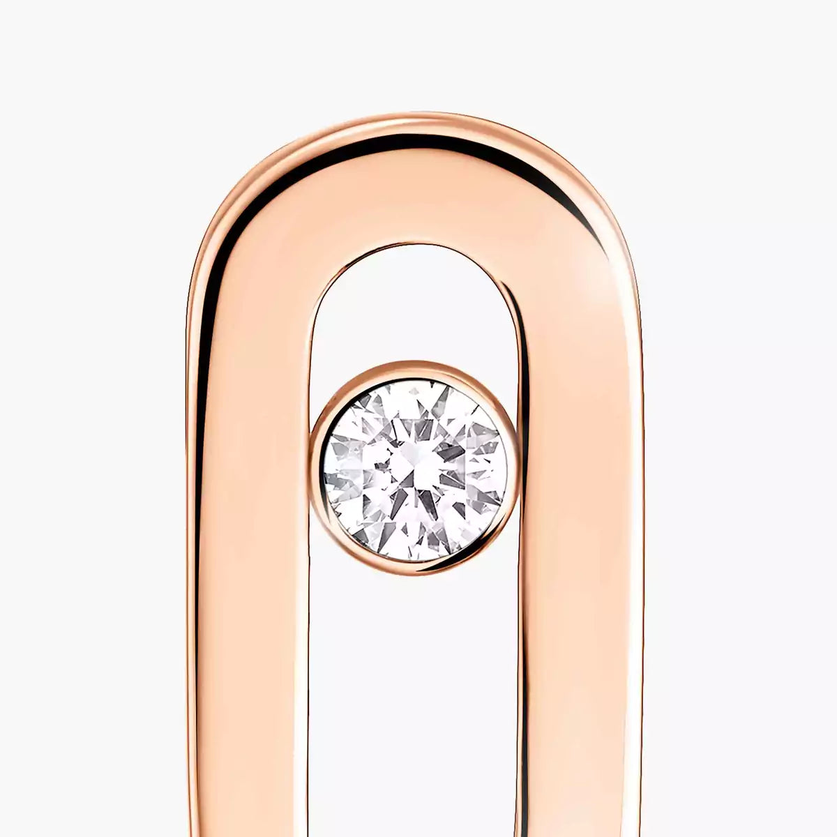 [ Moco ]Move Uno Diamond Stud Earrings