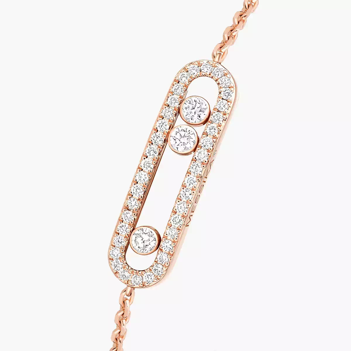 [ Moco ]Pavé Baby Move Diamond Bracelet
