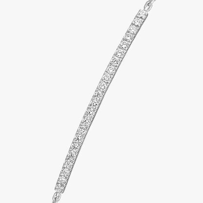 [ Moco ]Diamond Thin Bangle 0.15ct My Twin Toi & Moi