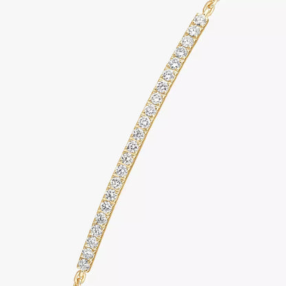 [ Moco ]Diamond Thin Bangle 0.15ct My Twin Toi & Moi