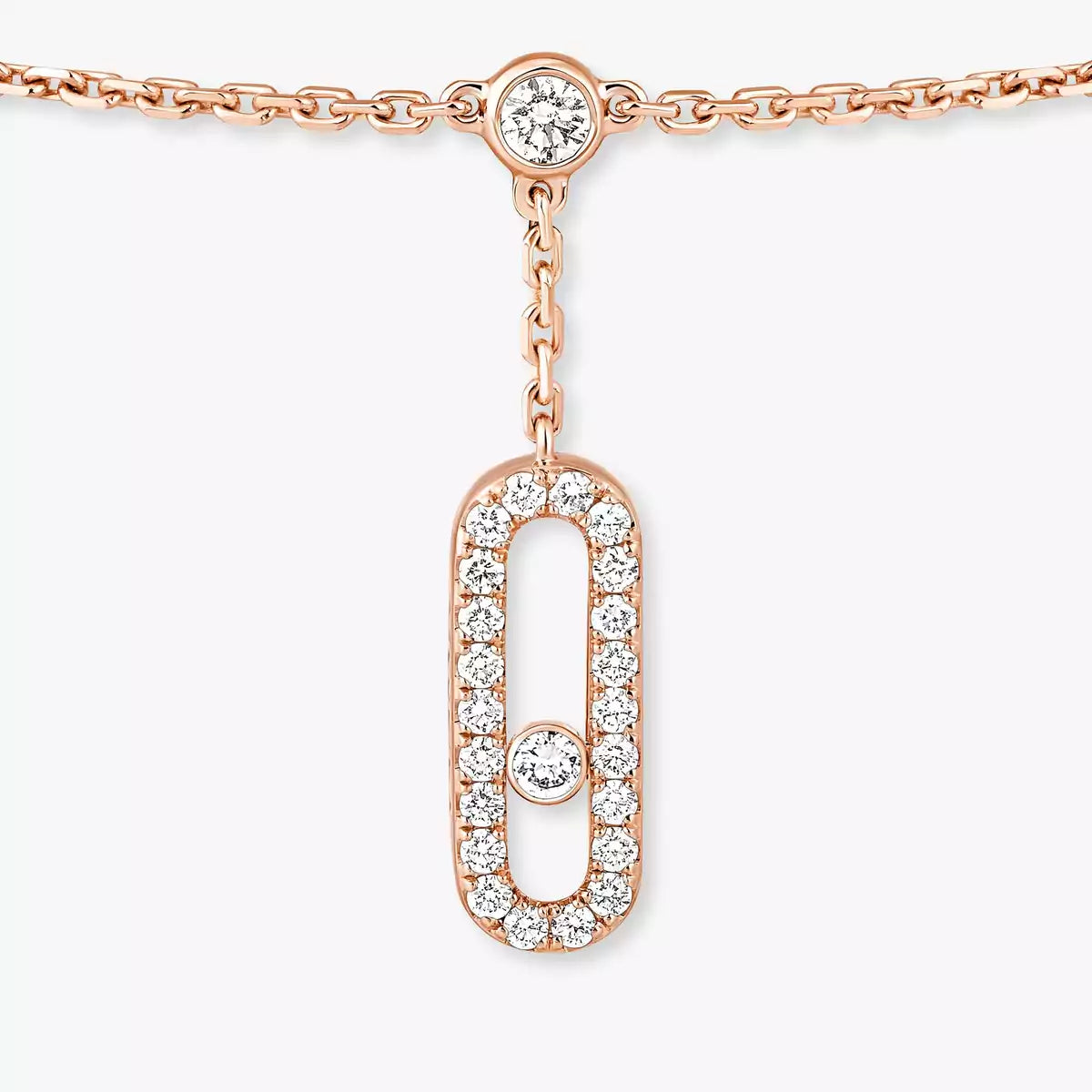 [ Moco ] Move Uno pavé ankle bracelet