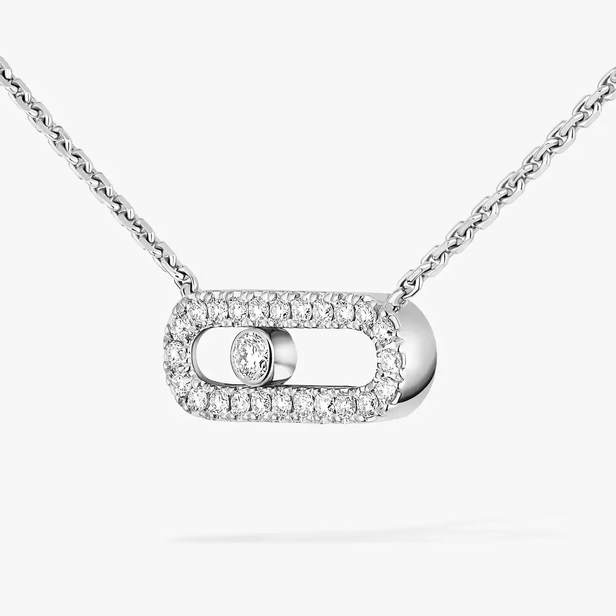 [ Moco ]Diamond Necklace Move Uno