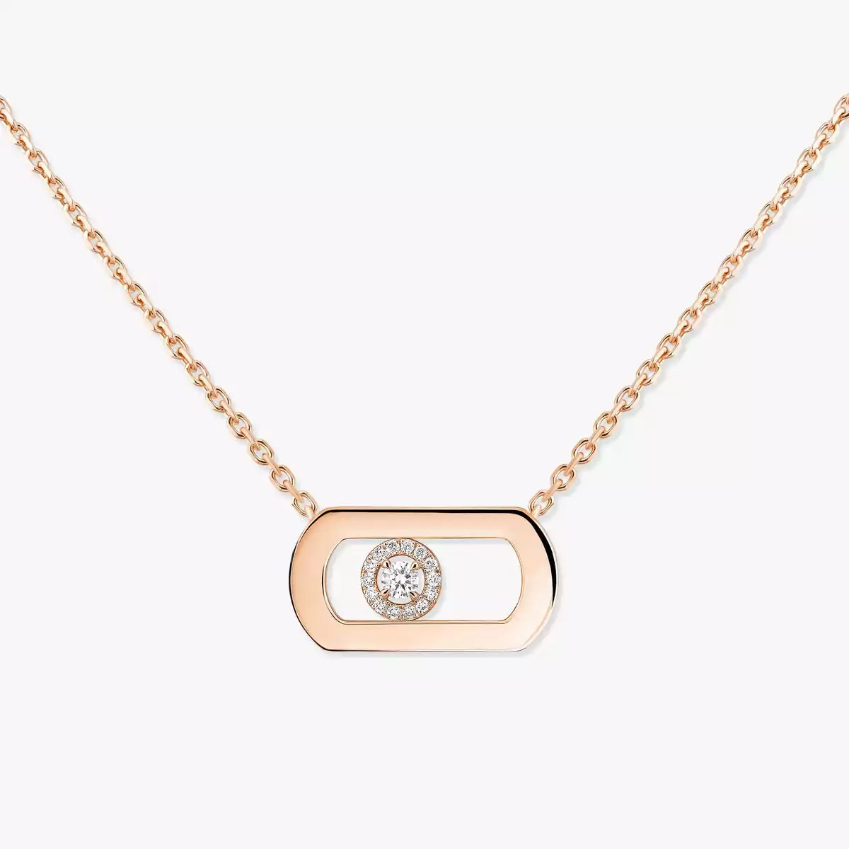 [ Moco ]So Move Diamond Necklace in Gold