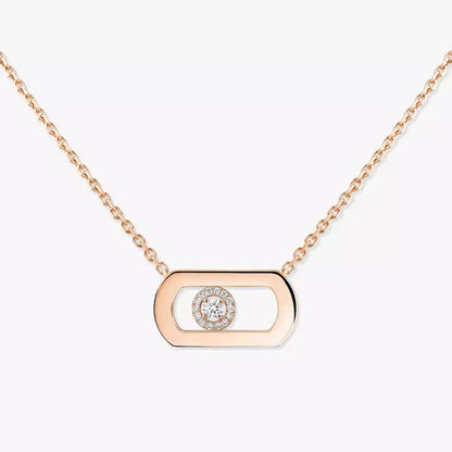 [ Moco ]So Move Diamond Necklace in Gold