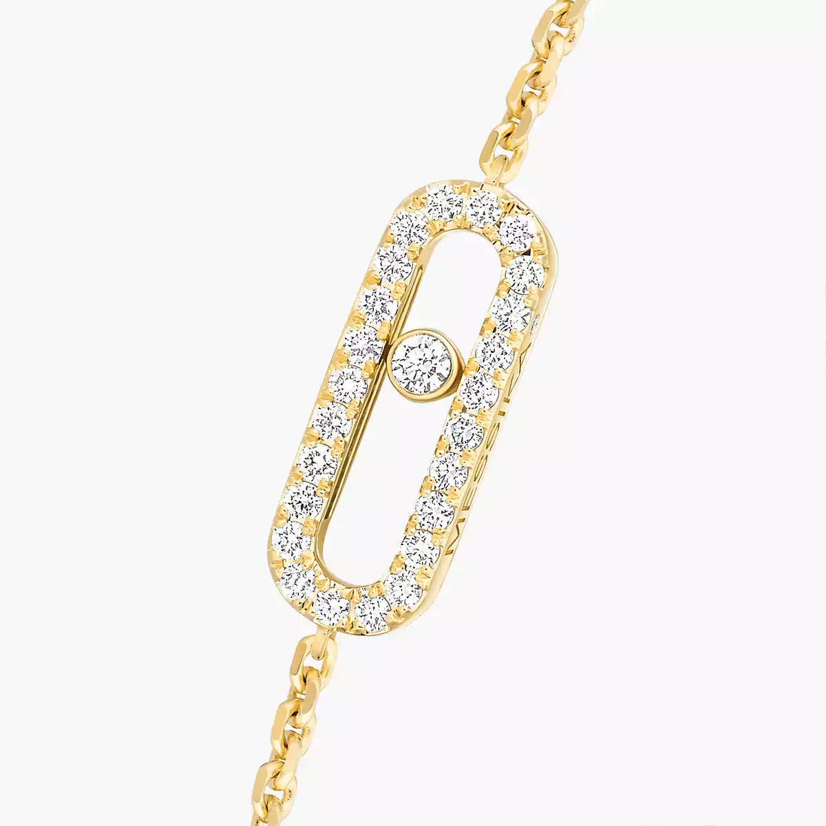 [ Moco ]Move Uno Diamond Bracelet