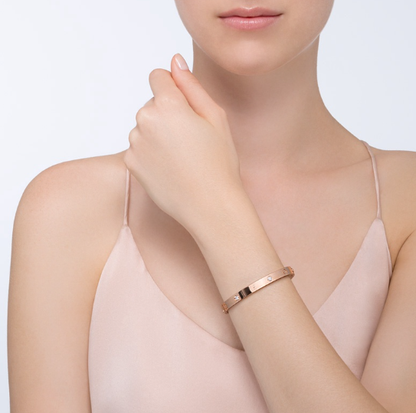 [moco jewelrys]LOVE BRACELET 6.1MM 4 DIAMONDS