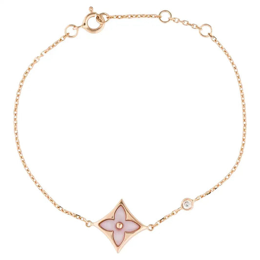 [moco jewelrys]STERNE 1 DIAMANT ROSÉGOLD ARMREIF