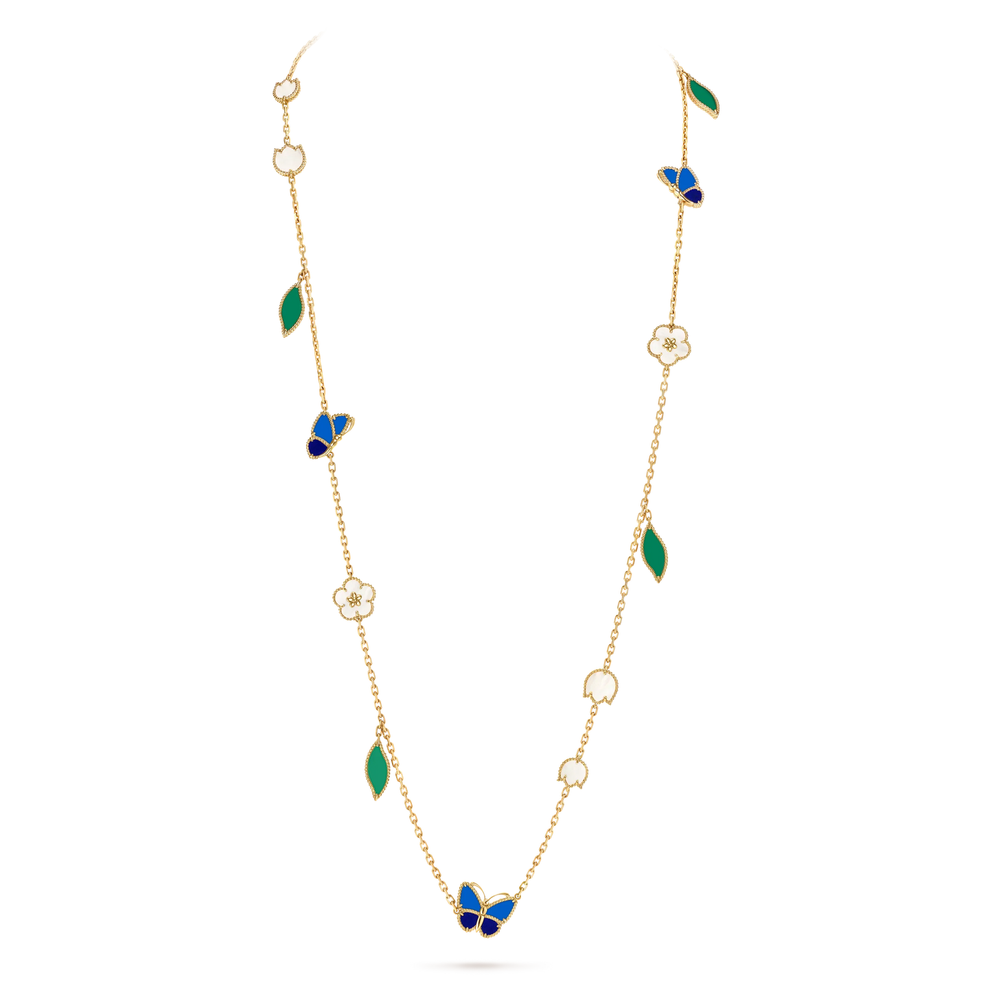 [moco jewelrys] 26 NEW CLOVER 15 MOTIFS LUCKY NECKLACE