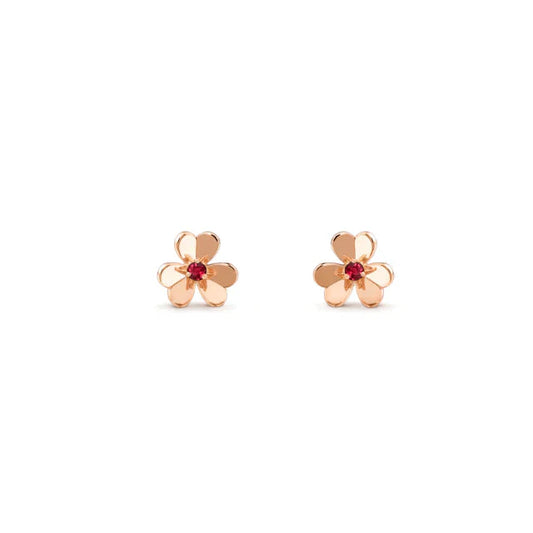 [moco jewelrys]FRIVOLE BLUMEN ROSA OHRRINGE
