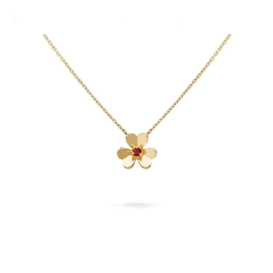[moco jewelrys]FRIVOLE GOLD BLUMENHALSKETTE