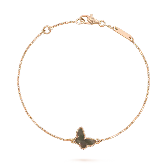 [moco jewelrys]BUTTERFLY ONYX SCHMETTERLINGSARMBAND