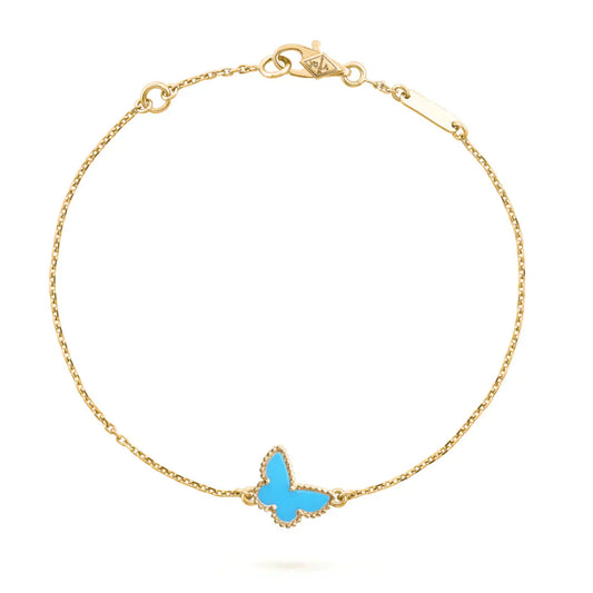 [moco jewelrys]SCHMETTERLING TÜRKIS SCHMETTERLING ARMBAND