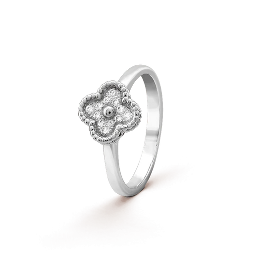 [moco jewelrys]CLOVER DIAMOND RING