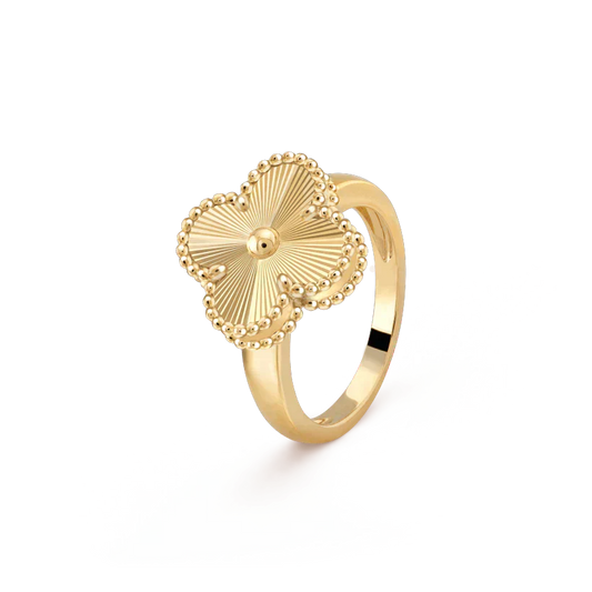 [moco jewelrys]CLOVER GOLD RING