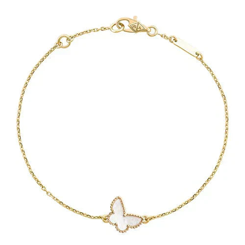 [moco jewelrys]SCHMETTERLING DUNKLE PERLMUTT SCHMETTERLING ARMBAND