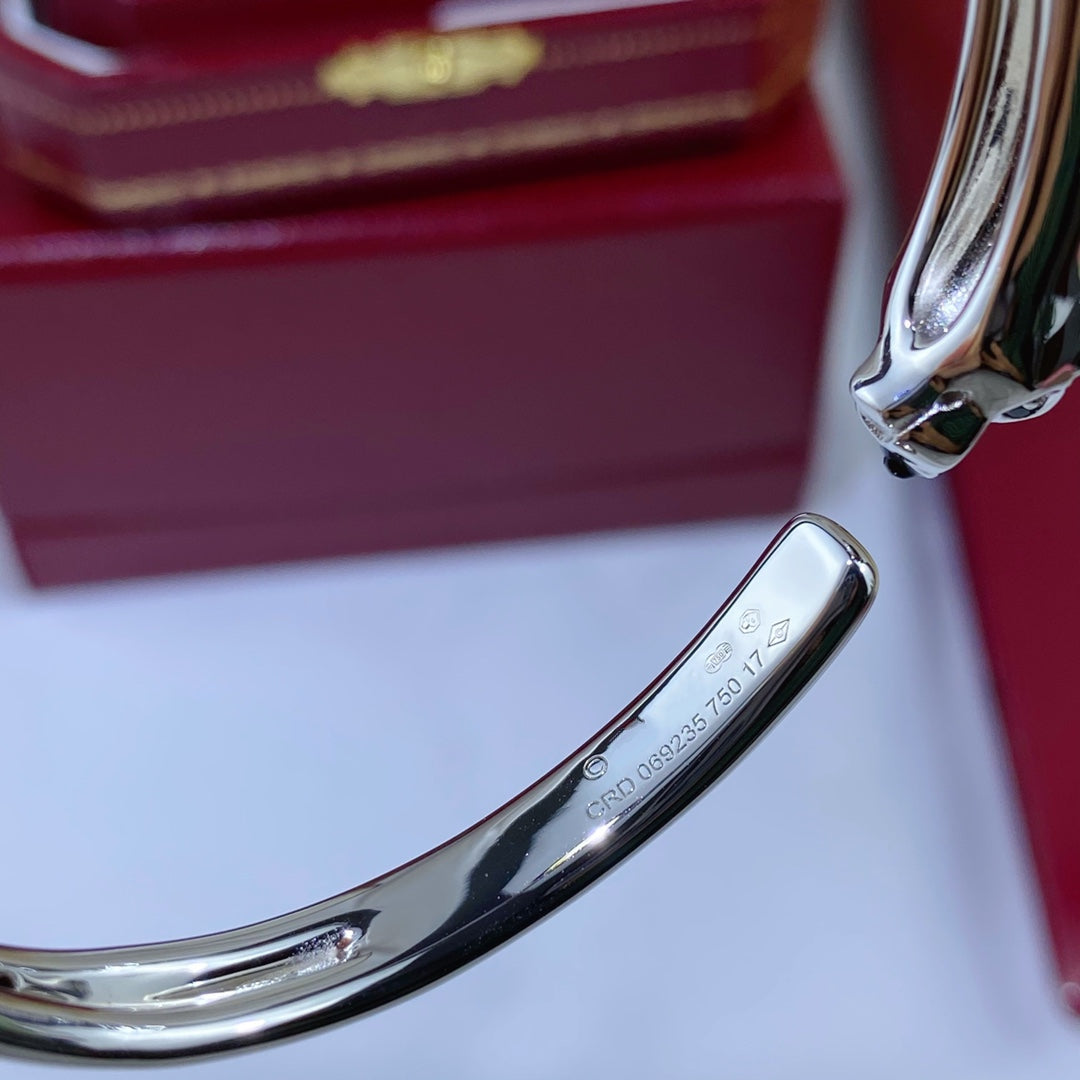 ¡®Moco¡¯PANTHERE SILVER OPEN BRACELET
