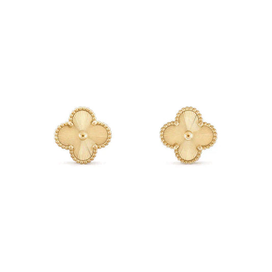 [moco jewelrys]CLOVER MEDIUM 1 MOTIVE LASER OHRRINGE